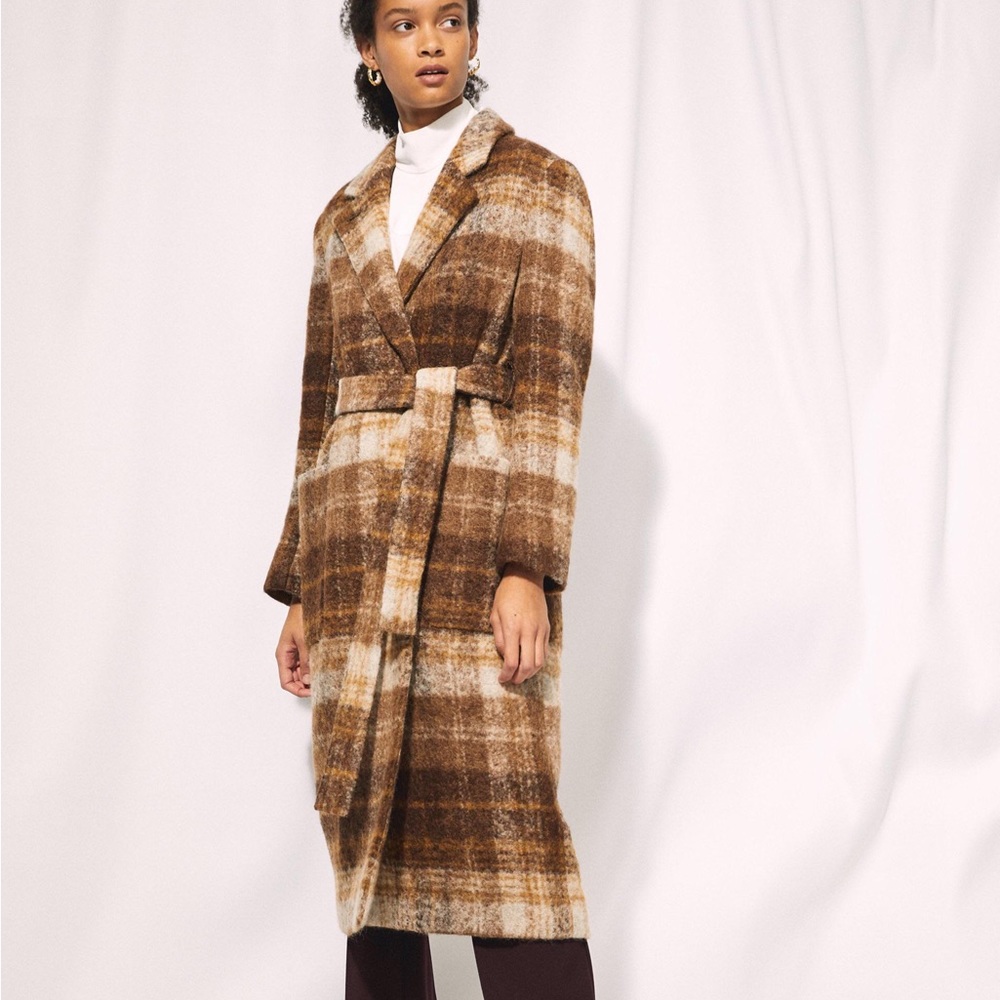 ISO Aritzia Plaid Carlyle Coat